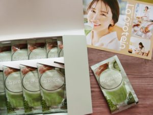 抹茶味のラプロテイン