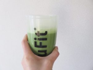 水でシェイクしたもの