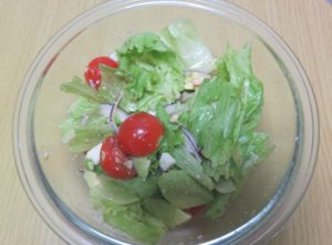 サラダと青切りシークワーサー100