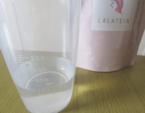 ララテインと水