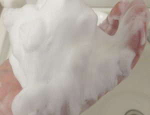 オルビスユードット洗顔泡立て写真