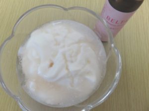 ベルタ×ヨーグルト